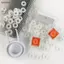 Luckyew 120 Chiếc Keycaps O Ring Seal Bộ Giảm Chấn Âm Thanh Cho Bàn Phím Merchanical MX Switch TQ
