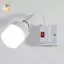 Dailyhome Cắm vào Đèn tường linh hoạt Bộ chuyển đổi Soet E27 Bóng đèn mở rộng Giá đỡ ELWW