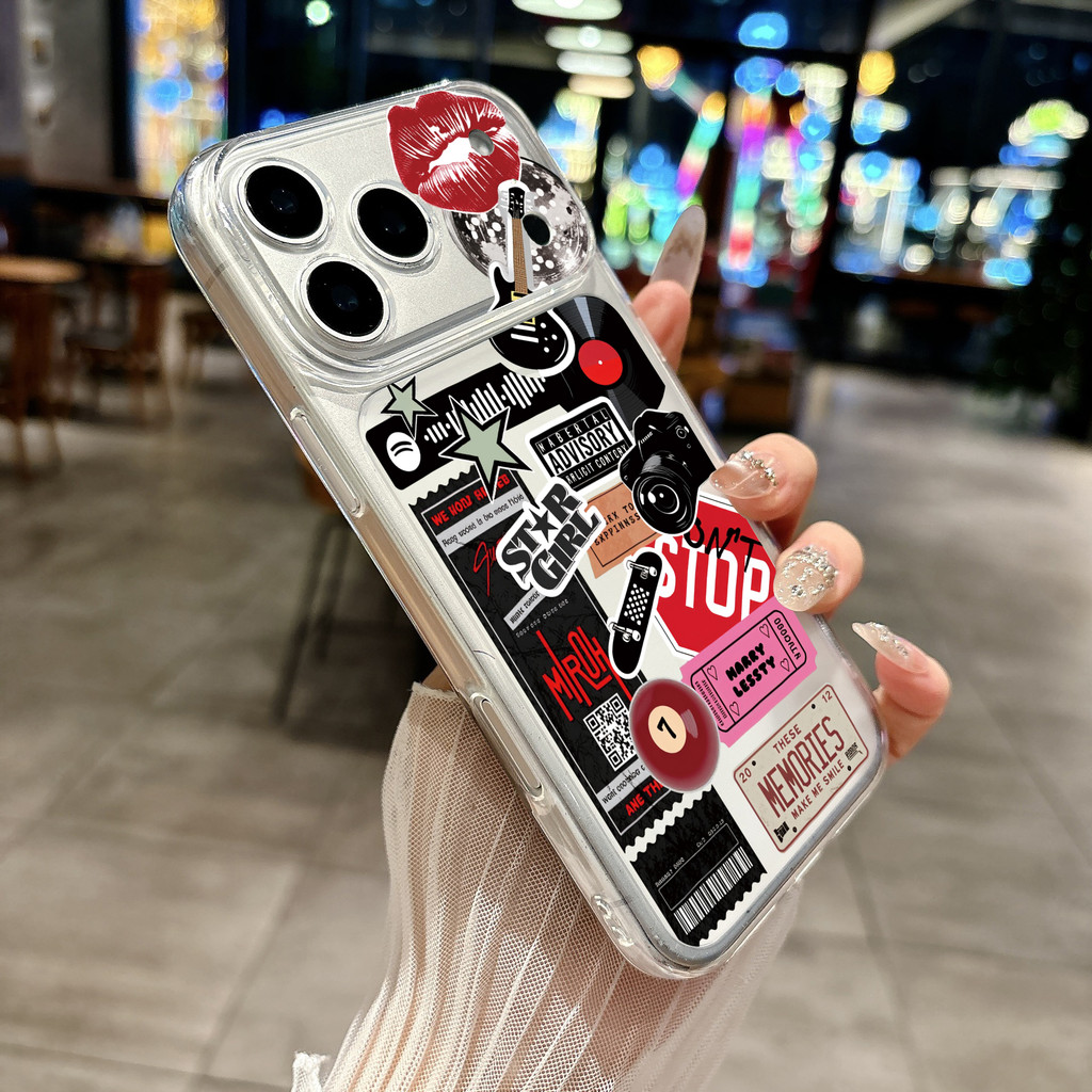 TPU Corning chống trượt vỏ lưng giữ máy chắc chắn khi sử dụng iPhone 11 tới 17 Pro Max