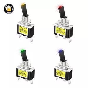 {TB & Bag} 1 CÁI Công tắc chuyển đổi LED 30A 12V Công tắc chuyển đổi bật tắt SPST ON Off 2 vị trí 3Pin cho máy bay ô tô.