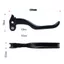 Tay cầm phanh thủy lực PYCOU, Máy bơm phanh dầu công suất 103 / 120mm dài que đen, Tay cầm phanh xe đạp kim loại hợp kim nhôm chất lượng cao cho đòn bẩy phanh XOD
