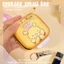Ví đựng tiền xu Totoro dễ thương, PU có dây kéo Túi đeo lưng Mini, Thời trang treo chìa khóa di động Mặt dây chuyền nữ Cô gái