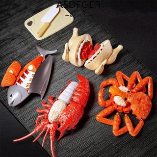 ASDFGER Chơi Cắt Thực Phẩm Bộ, Có Thể Tháo Rời Với Xô Bảo Quản Nhà Bếp Chơi Thực Phẩm, Đồ Chơi Thực Phẩm Lát Lát Có Thể Lột Được Nhận Dạng Thực Phẩm