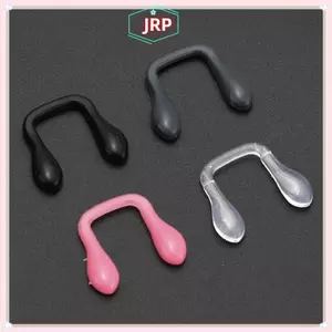 JRP 5 Chiếc Silicon Hình Chữ U Miếng Lót Mũi Kính Mắt Kẹp Mũi Cầu Chống Trượt Giá Đỡ Kính Mắt Phụ Kiện JRP