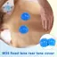 12 Chiếc Màu Xanh Chăm Sóc Sức Khỏe Hút Chân Không Cốc Hút Silicon Massage