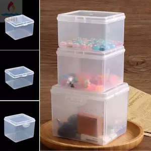 GILL 1 Cái Hộp Bảo Quản, Hình Chữ Nhật Có Nắp Bảo Quản, Nhỏ Đa Năng Nhựa Nhỏ Hộp Đựng Đồ Trang Sức Băng Đô