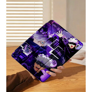 Ốp Lưng Gojo Satoru Cho iPad A16 Air 4/5/6/7/8 Pro 11 12.9 Jujutsu Kaisen Y-fold cho iPad Gen 12 11 10 9 8 7 6 5 air3