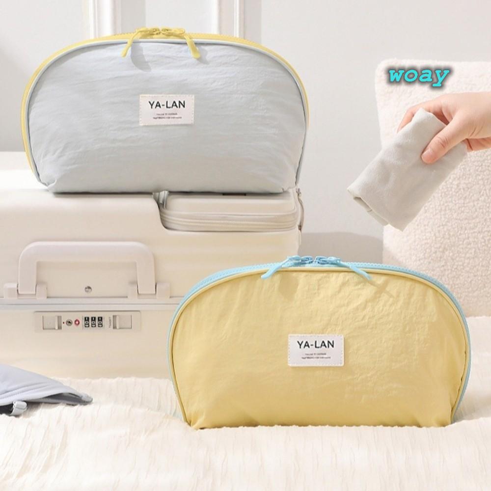 Túi đựng quần áo WOAY, Bộ ba trong một Túi đựng đồ lót đa năng, Chức năng nén Di động Nhẹ Dụng cụ sắp xếp du lịch Sử dụng du lịch