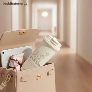 {BUDDI} Cốc cách nhiệt thông minh Cốc cà phê hiển thị nhiệt độ LED bằng thép không gỉ 316 cho ô tô, cắm trại, du lịch {buddingenergy}