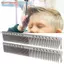FAVORITEGOODS 2 chiếc Lược làm tóc Salon, Lược cắt tóc bằng thép không gỉ bằng nhôm chuyên nghiệp, Răng rộng và mịn Chất liệu bền bỉ Lược tạo kiểu nhiều màu cho thợ cắt tóc