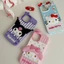 Phim hoạt hình hoạt hình Kuromi KT Cat iPhone14 / 13 Thích hợp cho 11 Vỏ điện thoại Apple 17 / 16 / 15PROMAX 12 Bộ