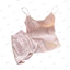 Bộ Đồ Ngủ Pyjama PychoU, Dây Đeo Spaghetti Bộ Đồ Ngủ Nơ Ngọt Ngào, Dễ Thương Rời Phù Hợp Với Không Tay Hai Miếng Pyjama Homewear
