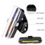 Đèn xe đạp chống nước có thể sạc lại JRP USB Đèn hậu xe đạp địa hình Ba màu Đèn cảnh báo đi xe ban đêm Thiết bị đi xe đạp ngoài trời JRP