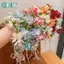 GHX Công Chúa Trẻ Em Siêu Tiên Vòng Hoa Mũ Đội Đầu Cô Gái Rừng Series Mô Phỏng Ruy Băng Hoa Cô Gái Đầu VN
