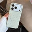 Ốp điện thoại chấm bi mạ vàng từ tính cho iPhone 17 Pro Max 16 15 14 13 Vỏ bảo vệ chống sốc