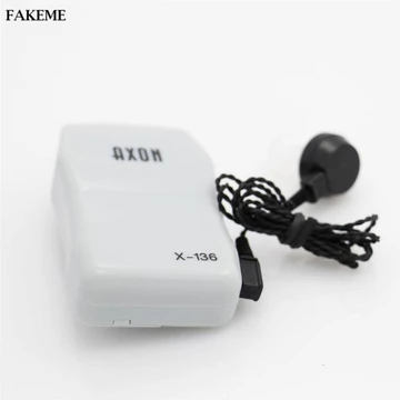[FAKEME] Máy trợ thính Mini Bộ khuếch đại âm thanh Hỗ trợ thính Máy trợ thính AXON X-136