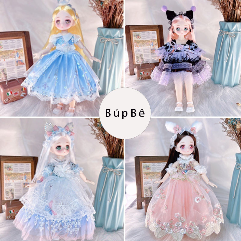 30cm Đồ Chơi Búp Bê,Búp Bê Mặt Anime Dễ Thương Cho Bé Gái Loại To,Búp Bê Cỡ To