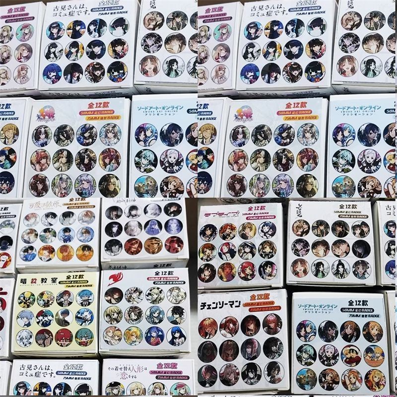 Bác sĩ Stone, Zelda, Bleach, Death Note, Oshi no Ko & More Anime Blind Box Collection 58mm Pins