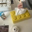 Sáng Tạo Khối Xây Dựng Hộp Khăn Giấy Đa Năng Khăn Ăn Bảo Quản Đồ Trang Trí Bàn