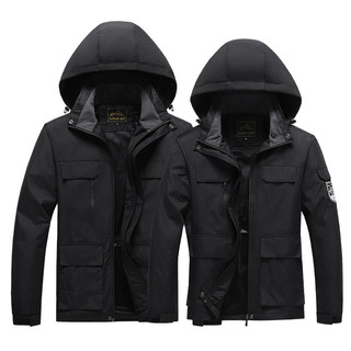 Áo Khoác 8XL Size Lớn,Detachble Hoodie, Chống Gió, Phù Hợp Nam/Nữ Cho Hoạt Động Ngoài Trời