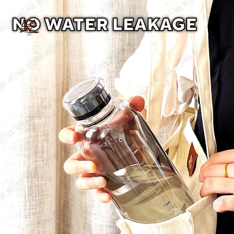 Bình nước nhựa Borosilicate có nắp đôi - Đồ uống thể thao & văn phòng