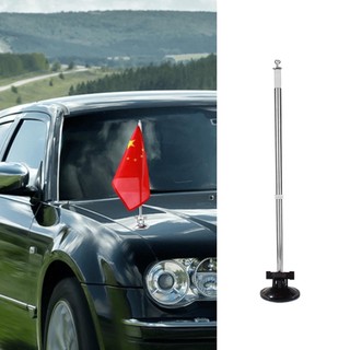 Suction Cup Flag Mount Vehicle Flagpole Bracket Flagpole Display Holder for Car SUV House Truck Flag Pole abrtedvn