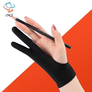 [DTA] Chống bẩn Chống cảm ứng Chống mài mòn và chống mồ hôi Hai ngón Găng tay vẽ tranh chống chạm để vẽ Găng tay máy tính bảng VN