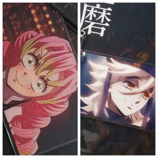 Demon Slayer Anime Móc Khóa Douma Kanroji Mitsuri Nam Móc Chìa Khóa Cho Nữ Hoạt Hình Nhật Bản Hình Acrylic Móc Khóa Mặt Dây Chuyền Quà Tặng