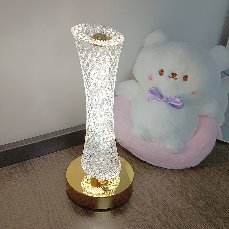 Đèn đầu giường USB sáng tạo Đèn bàn làm mờ cảm ứng Đèn ngủ LED cho phòng ngủ Phòng ngủ Đèn chiếu sáng đầu giường Trang trí đọc cảm ứng Đèn bàn LED