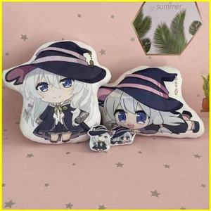ST2 Lang Thang Phù Thủy Hành Trình Của Elaina Elaina Elaina Hoạt Hình Anime Sang Trọng In Gối Văn Phòng Nhà Đệm Búp Bê Móc Khóa