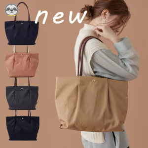 Túi đeo vai khóa kéo phong cách Muji Nhật Bản, sức chứa lớn, nylon chống thấm, nhẹ, phù hợp du lịch