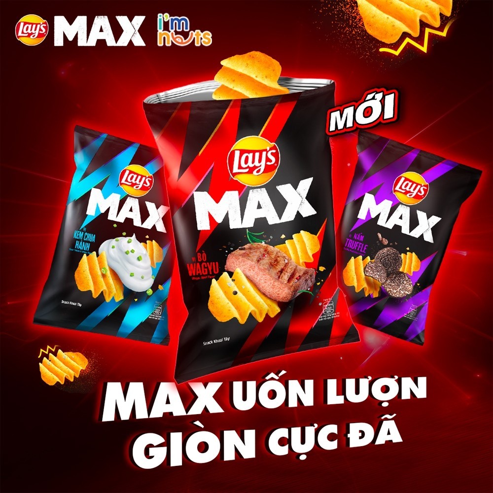 Combo 10 gói Snack Khoai tây Lays đủ vị gói nhỏ 3x gram Date xa Đảm bảo chất lượng