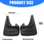 EDB * 2 Chiếc Thay Thế Chắn Bùn Chắn Bùn Chắn Bùn Phụ Kiện Ngoại Thất Ô Tô Cho Xe SUV Chắn Bùn Bắn Chắn Bùn Bảo Vệ Chắn Bùn Với Sc