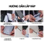Bộ Lau Nhà Tự Vắt Thông Minh - 45x12cm, Siêu thấm hút, Vải Microfiber Cao Cấp, Sạch sẽ và hiệu quả