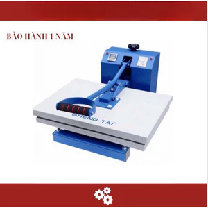 Máy Ép Nhiệt Logo SHENGTAI 1 Mâm 40x40cm – Ép Nhanh, Bền Bỉ