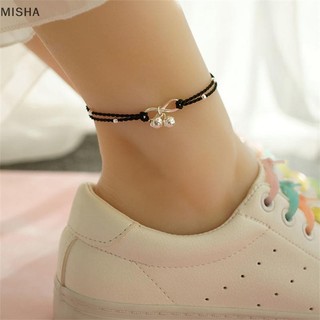 Misa Vòng Chân Nữ Đơn Giản Retro Phong Cách Dân Tộc Gợi Cảm Sinh Viên Phiên Bản Hàn Quốc Của Mắt Cá Chân Dây Đỏ