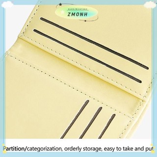 ZMONH Nữ Ví Gấu Dễ Thương Ba Đa Năng Ví Ngắn Gấp Đựng Thẻ Ví Đựng Tiền Xu Nữ Túi Đựng Thẻ Kẹp Túi Hoạt Hình