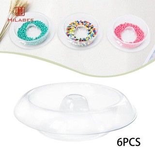 Rọt hạt bát bộ trong suốt cho Crafting DIY, phù hợp làm vòng tay và mặt dây chuyền