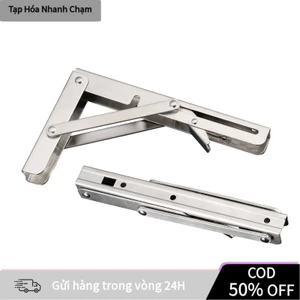 【COD】Giá đỡ bàn gấp gọn treo tường INOX hình chữ K,bản lề gập chịu lực cao
