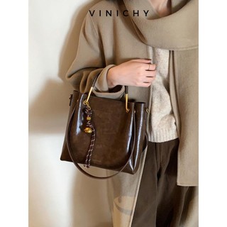 Túi xách nữ đeo chéo, đeo vai VINICHY size 30cm để vừa a4 HA786