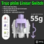 Combo Phím Chuột Gaming Chính Hãng Deiog AK918 – 98 Phím, LED RGB, Trục Tím Linear Switch New 2025