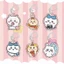 HT3 Chiikawa Hachiware Usagi Hoạt Hình Dễ Thương Móc Khóa Hai Mặt Acrylic Túi Trang Trí Mặt Dây Chuyền TH3