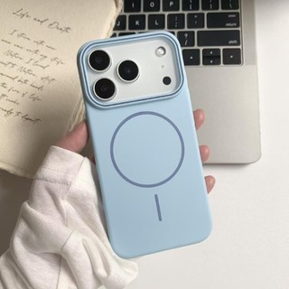 Ốp Điện Thoại Sang Trọng Cứng Bằng Nhựa Chất Lượng Cao Từ Tính Ốp Lưng Cho iPhone 17 16 15 14 13 12 Pro Max 14/15Plus 17AIR Ốp Lưng Chống Sốc