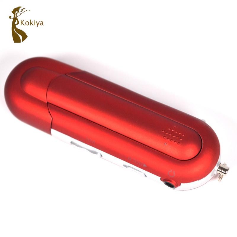 Kokiya 8GB USB MP3 Music Video với FM Radio eBook Màu đỏ