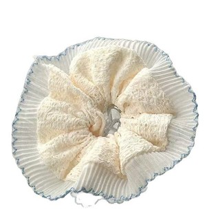 Tươi Xanh Scrunchy Nơ Thắt Nơ - Dây Cao Su Mềm Mại, Độ Đàn Hồi Tốt, Phù Hợp Tạo Kiểu Tóc Và Làm Mũ Đội Đầu