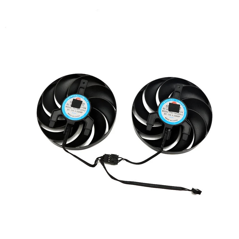 87MM FDC10H12D9-C RX6600XT 6600XT Quạt Làm Mát Cho Sapphire PULSE AMD Radeon RX 6600 6650 XT Card Đồ Họa Thay Thế Quạt