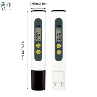 Máy kiểm tra chất lượng nước uống Bút kiểm tra nước có độ chính xác cao Máy đo PH cho nước uống gia đình