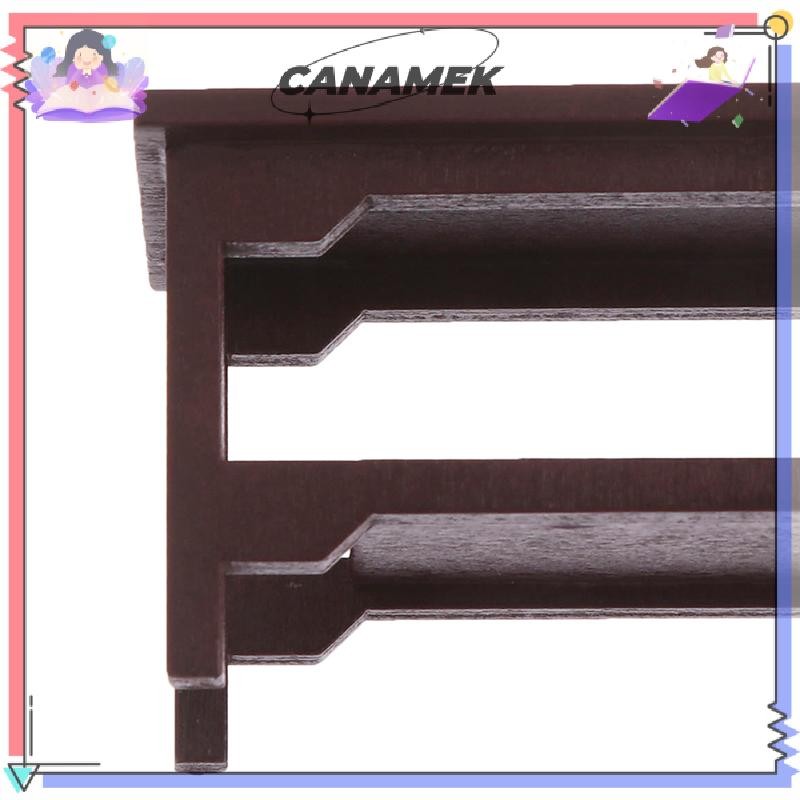 CANAMEK 1 / 12 Nhà Búp Bê Thu Nhỏ Retro Gỗ Bàn Cà Phê Nội Thất Đồ Chơi Phụ Kiện CSF