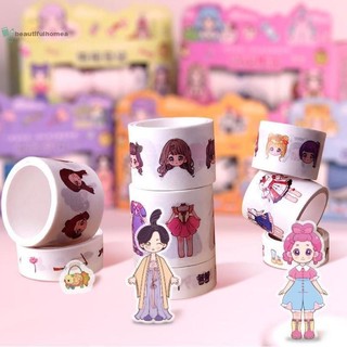 BeautifulHomeA Công Chúa Dễ Thương Ăn Mặc Chống Thấm Nước Miếng Dán Cô Gái Hoạt Hình Bộ Băng Dễ Thương Trẻ Em Sổ Tay Nhân Vật Trang Trí Miếng Dán VN