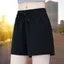 Quần short nữ mùa hè mới thể thao thông thường quần cạp cao ba phần tư quần